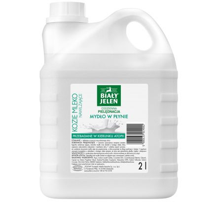Mydło w płynie z ekstraktem z koziego mleka Biały Jeleń hipoalergiczny