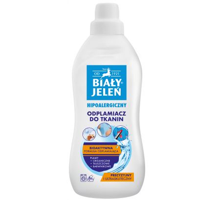 Odplamiacz do tkanin Hipoalergiczny BIAŁY JELEŃ 1l