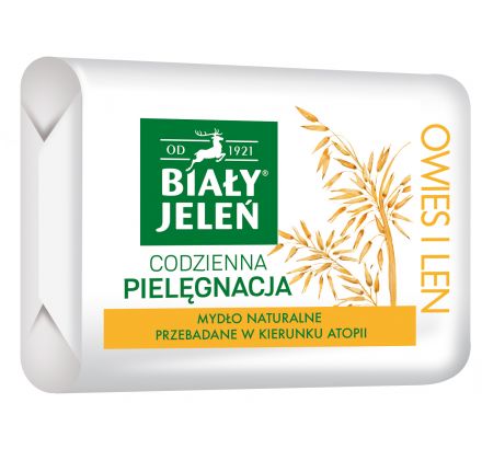 Biały Jeleń mydło z owsem Premium 100g