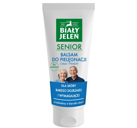 Balsam do pielęgnacji ciała i twarzy Senior BIAŁY JELEŃ 200ml