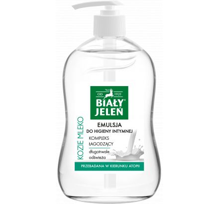 Emulsja do higieny intymnej Kozie mleko BIAŁY JELEŃ 500 ml