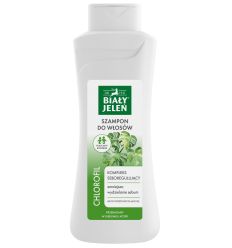 Szampon do włosów chlorofil włosy przetłuszczające się BIAŁY JELEŃ 500 ml