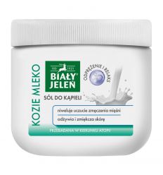 Sól do kąpieli Kozie mleko BIAŁY JELEŃ 500g